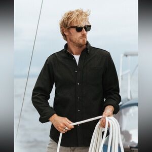 NWOT ANIAN Modern Melton - tailored fit - Olive - men’s - medium